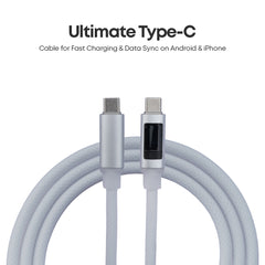 Super Fast Charging 2.0 Cable | 180W Power Delivery | 450 Mbps Data Transfer | Compatible with iPhone 15 to 17 & Android