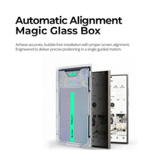 Samsung S26 Ultra Privacy Guard Tempered Glass with Automatic Alignment Magic Glass Box