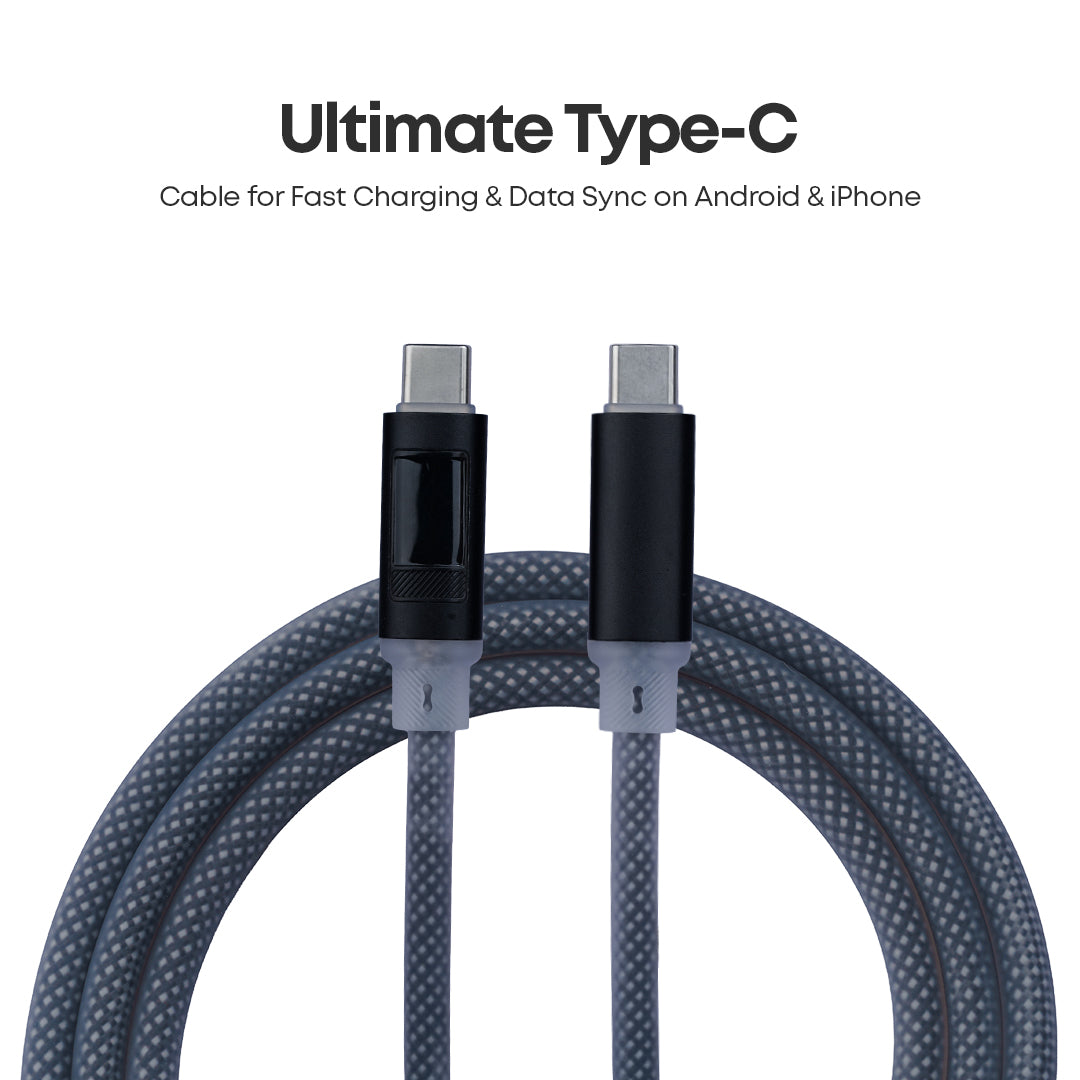 Super Fast Charging 2.0 Cable | 180W Power Delivery | 450 Mbps Data Transfer | Compatible with iPhone 15 to 17 & Android