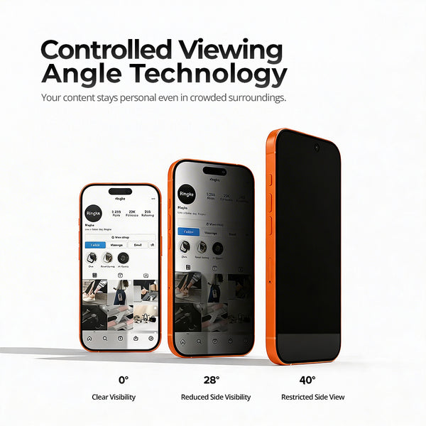 Iphone 17 Pro Privacy Guard Tempered Glass with Automatic Alignment Magic Glass Box