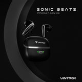 Vintron Sonic Beats – High-Definition Wireless Earbuds with Superior Call Quality & Noise Reduction