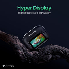 Vintron Atom One + Atom Beats Combo | Smart Touch Screen TWS + 50H Battery Wireless Earbuds